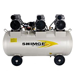 Compresor de aire sin aceite silencioso de 3HP