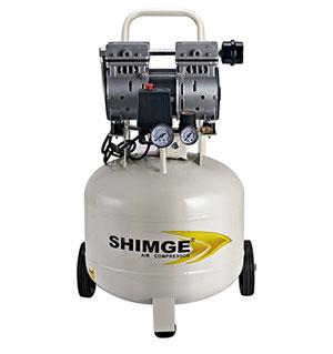 Compresor de aire eléctrico sin aceite de 1HP