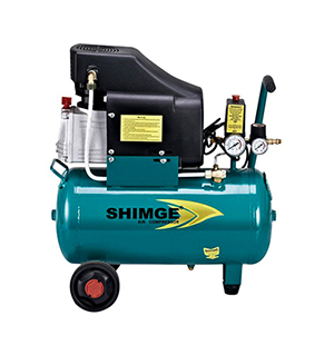 Compresor de aire eléctrico de transmisión directa de 2HP 24L