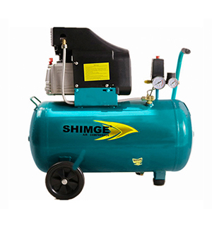 Compresor de aire eléctrico portátil de 2HP 50L