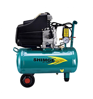 Compresor de aire de transmisión directa portátil de 2HP 24L
