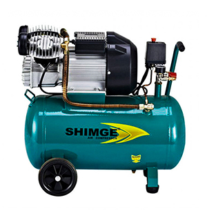 Compresor de aire portátil tipo V de 3HP 50L