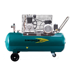 Compresor de aire por correa de 2HP 100L